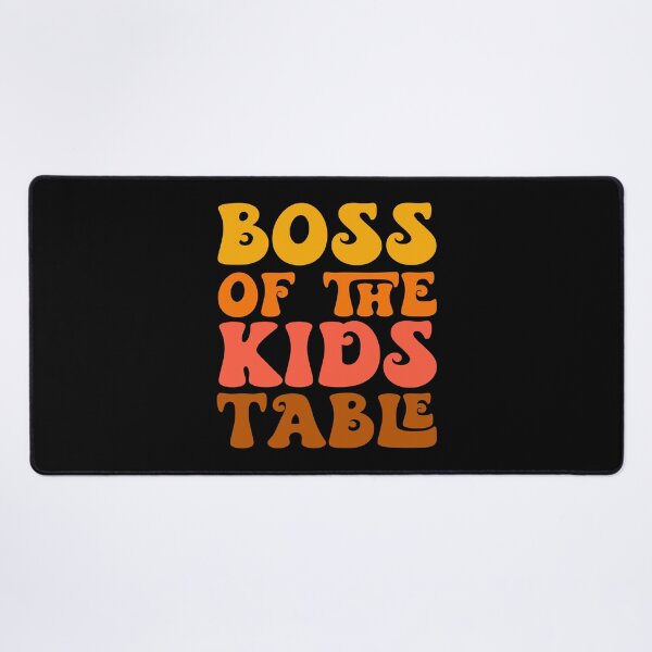 Item preview, Boss of the Kids Table Thanksgiving Celebrations designed and sold by CORJIDOG-ART.