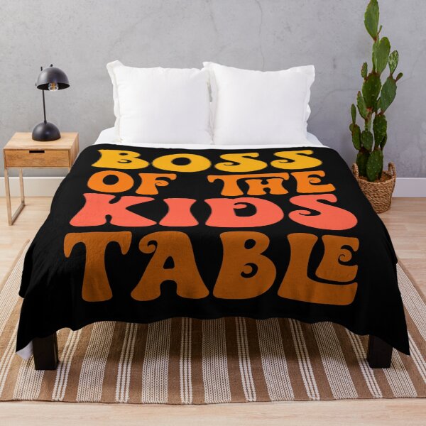Item preview, Boss of the Kids Table Thanksgiving Celebrations designed and sold by CORJIDOG-ART.