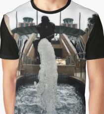 Fountain And Sculpture Graphic T-Shirt