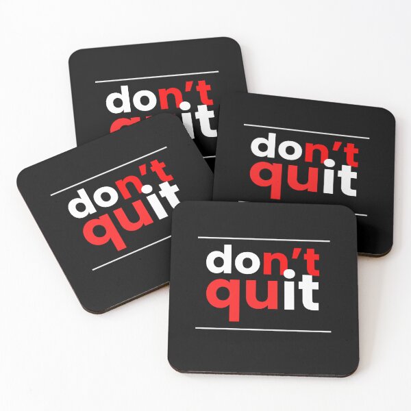 Item preview, Don't Quit designed and sold by SamArtHive.