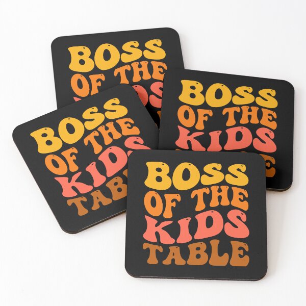 Item preview, Thanksgiving for kids Boss of the Kids Table Groovy Thanksgiving designed and sold by CORJIDOG-ART.