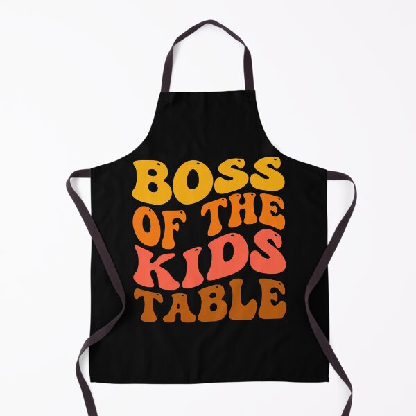Item preview, Thanksgiving for kids Boss of the Kids Table Groovy Thanksgiving designed and sold by CORJIDOG-ART.