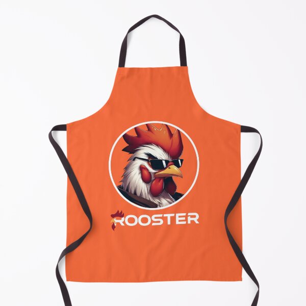 Item preview, ROOSTER - #FF6633 designed and sold by Marlon Oseguera.