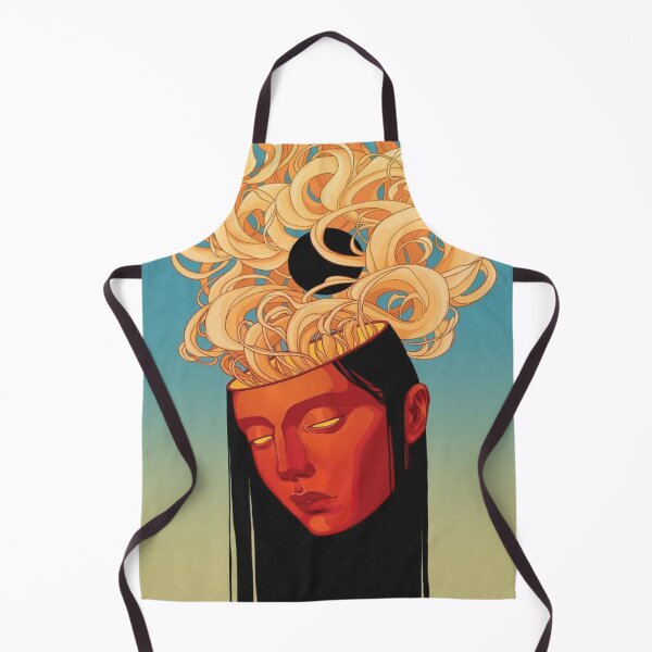 Item preview, Meditative Curlesque Portrait	 designed and sold by DernunDesdw.