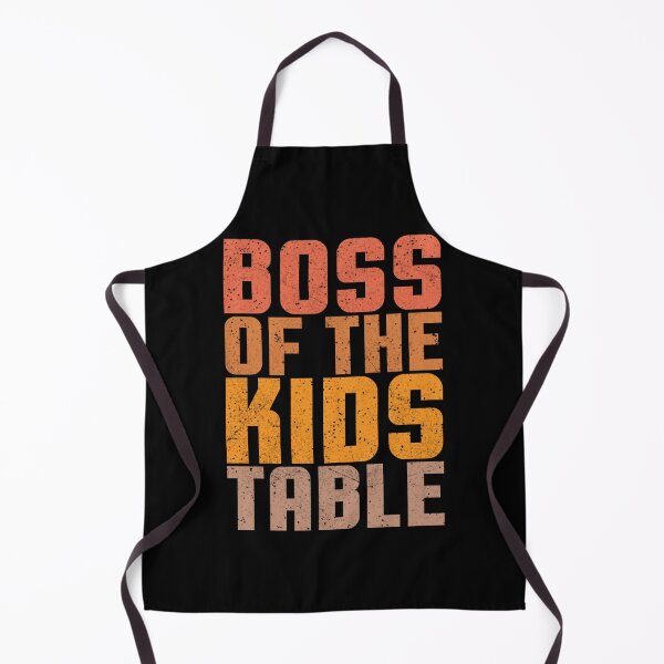 Item preview, Thanksgiving for kids Boss of the Kids Table Groovy Thanksgiving designed and sold by CORJIDOG-ART.