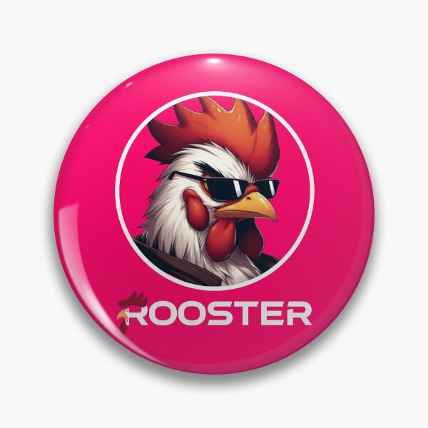 Item preview, ROOSTER - #FF0066 designed and sold by Marlon Oseguera.