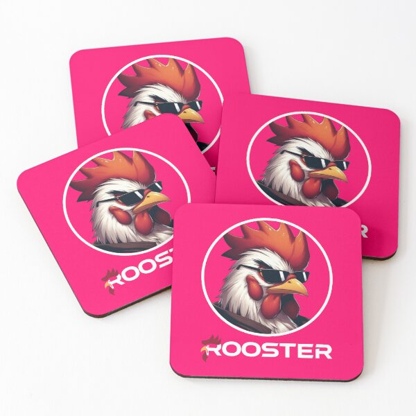 Item preview, ROOSTER - #FF0066 designed and sold by Marlon Oseguera.