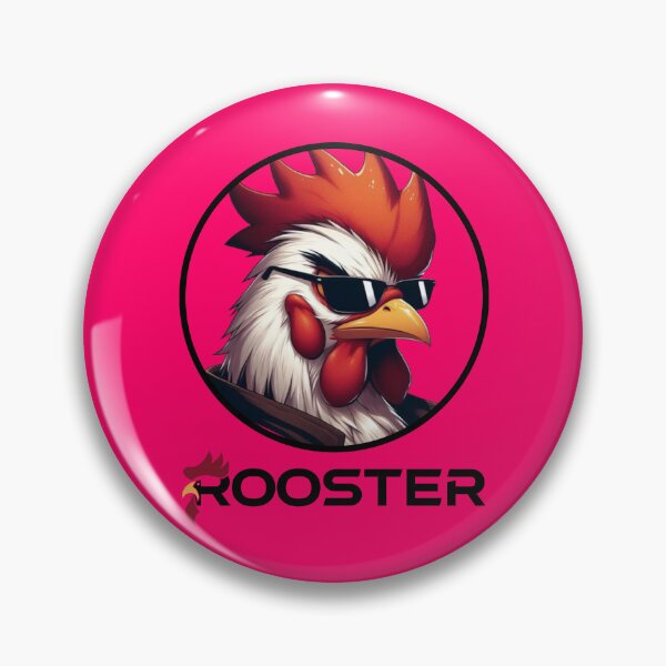 Item preview, ROOSTER - #FF0066-B designed and sold by Marlon Oseguera.