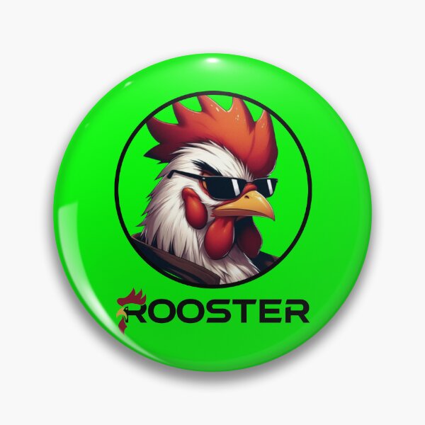 Item preview, ROOSTER - #00FF00 designed and sold by Marlon Oseguera.