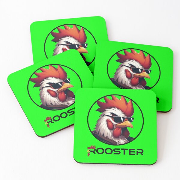 Item preview, ROOSTER - #00FF00 designed and sold by Marlon Oseguera.
