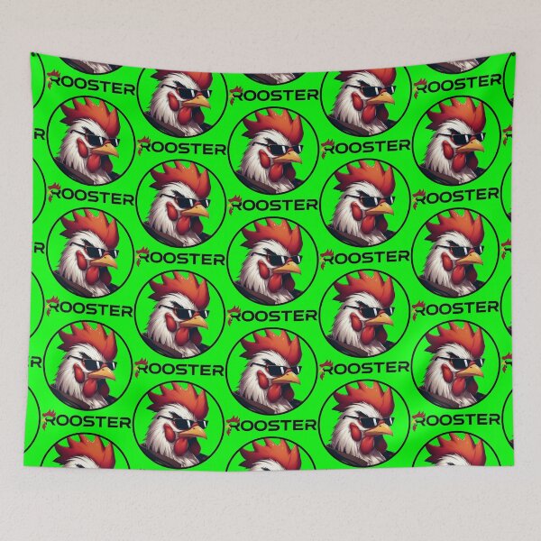 Item preview, ROOSTER - #00FF00 designed and sold by Marlon Oseguera.