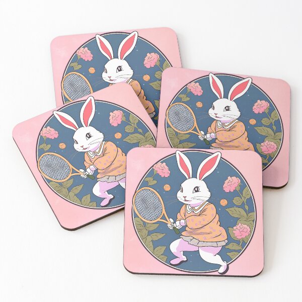 Item preview, Flemish Giant Rabbit Bunny Loves Tennis Nerd Mom designed and sold by wigobun.