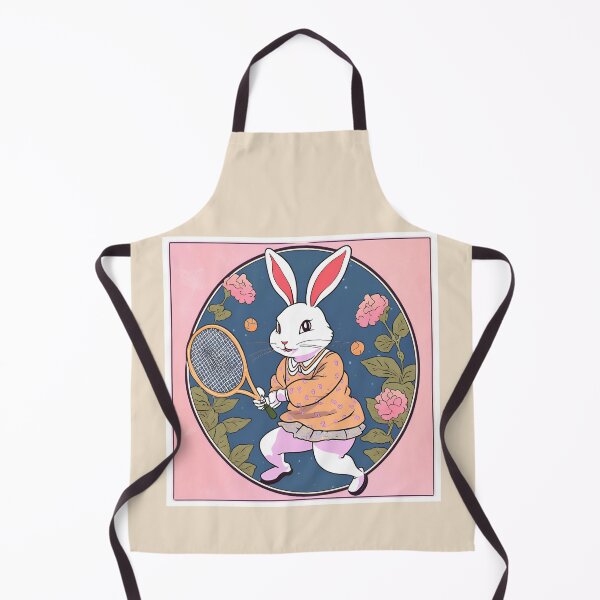 Item preview, Flemish Giant Rabbit Bunny Loves Tennis Nerd Mom designed and sold by wigobun.
