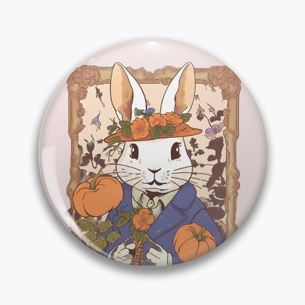 Item preview, Flemish Giant Rabbit Bunny in Halloween Season designed and sold by wigobun.