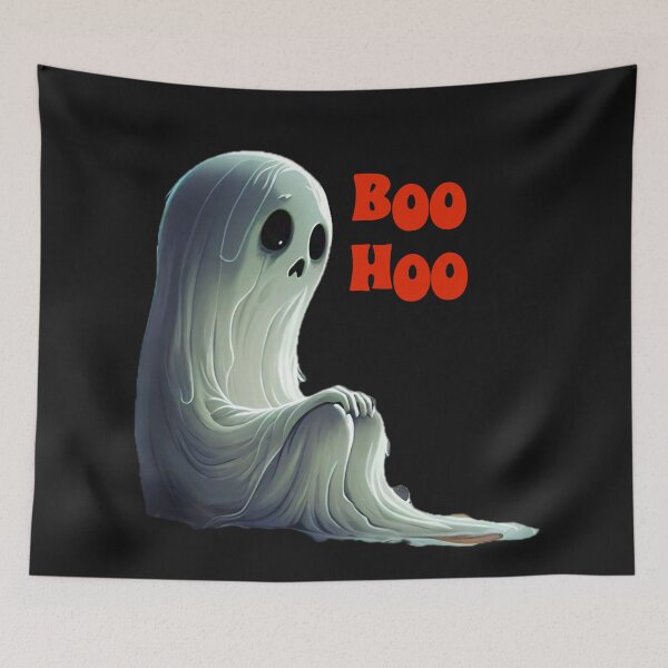 Item preview, Boo Hoo The Sad Litte Ghost designed and sold by DukeGroovy.
