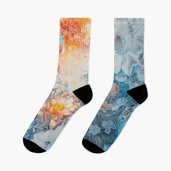 Item preview, Interplay of Warmth and Coolness in Flowers designed and sold by chi3-jp.
