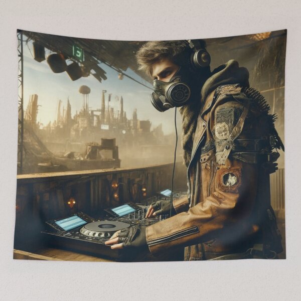 Item preview, Frankie Mellow the Post Apocalyptic DJ designed and sold by SparkedVisions.