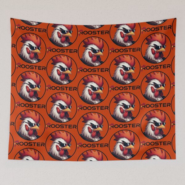 Item preview, ROOSTER - #CC3300 designed and sold by Marlon Oseguera.