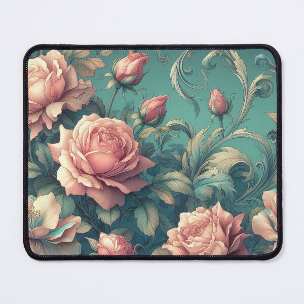 Item preview, Vintage Baroque Rose Pattern designed and sold by LyssasMindArt.