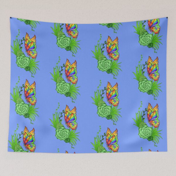 Item preview, Rainbow butterfly designed and sold by LieutenantAmoo.
