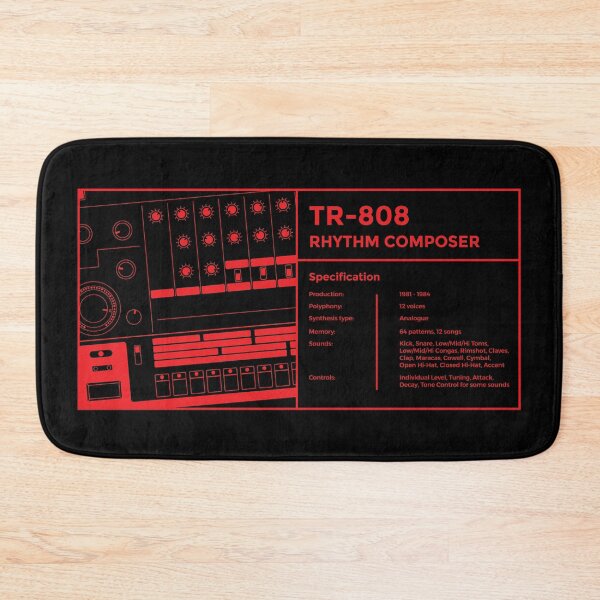 Item preview, 808 Drum Machine for Dawless Beatmaker and Musician designed and sold by AtomicMalibu.