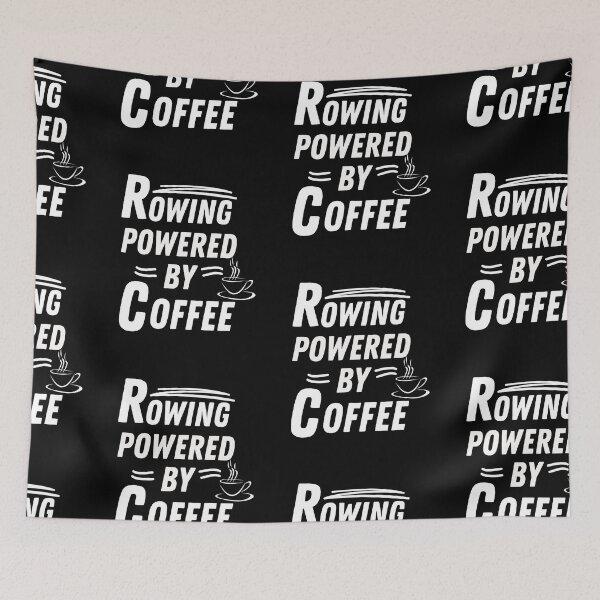 Item preview, Rowing powered by coffee designed and sold by annoying-shirts.