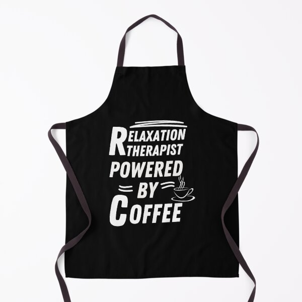 Item preview, Relaxation therapist powered by coffee designed and sold by annoying-shirts.