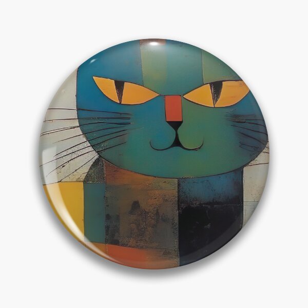 Item preview, Abstract Cat Painting Paul Klee Artistic Influence designed and sold by Tamas Das.