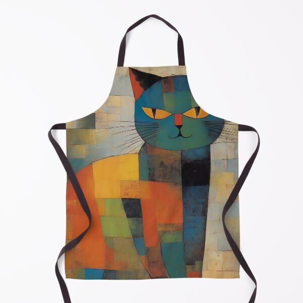 Item preview, Abstract Cat Painting Paul Klee Artistic Influence designed and sold by Tamas Das.