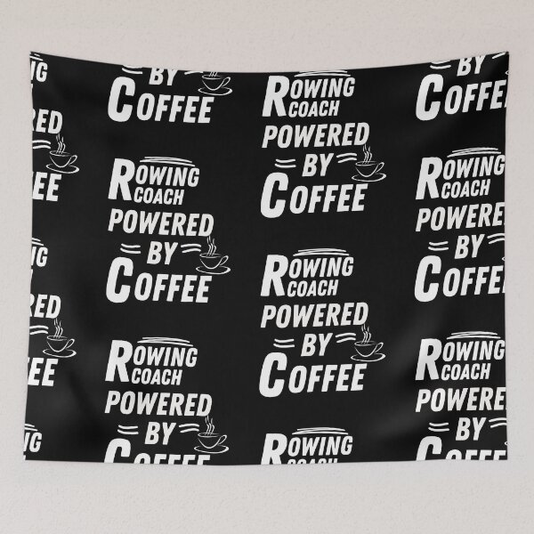 Item preview, Rowing coach powered by coffee designed and sold by annoying-shirts.