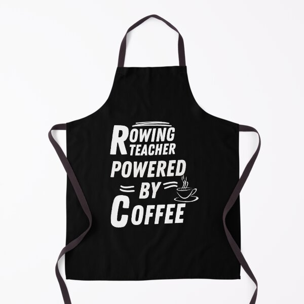 Item preview, Rowing teacher powered by coffee designed and sold by annoying-shirts.
