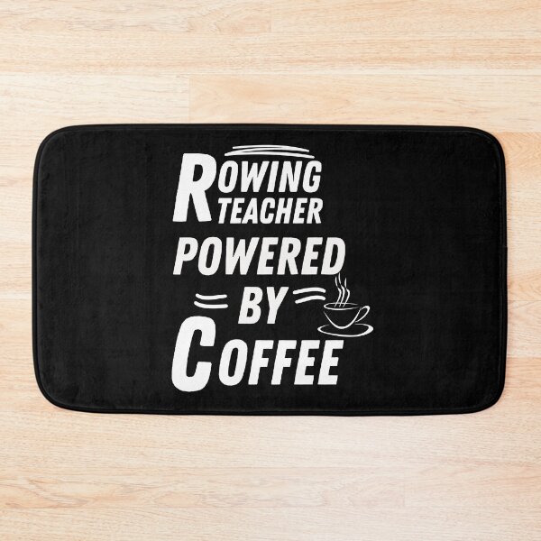 Item preview, Rowing teacher powered by coffee designed and sold by annoying-shirts.