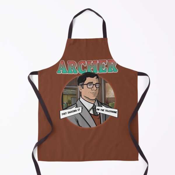 Item preview, Archer - Cyril Figgis “ Just jacking it on the telephone ” designed and sold by ScreenVerse.