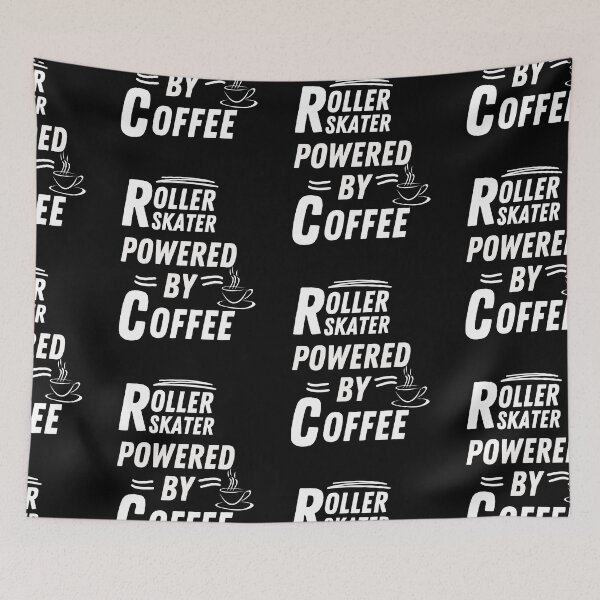 Item preview, Roller skater powered by coffee designed and sold by annoying-shirts.