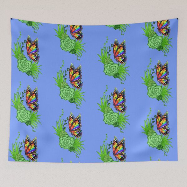 Item preview, Rainbow butterfly black & white designed and sold by LieutenantAmoo.