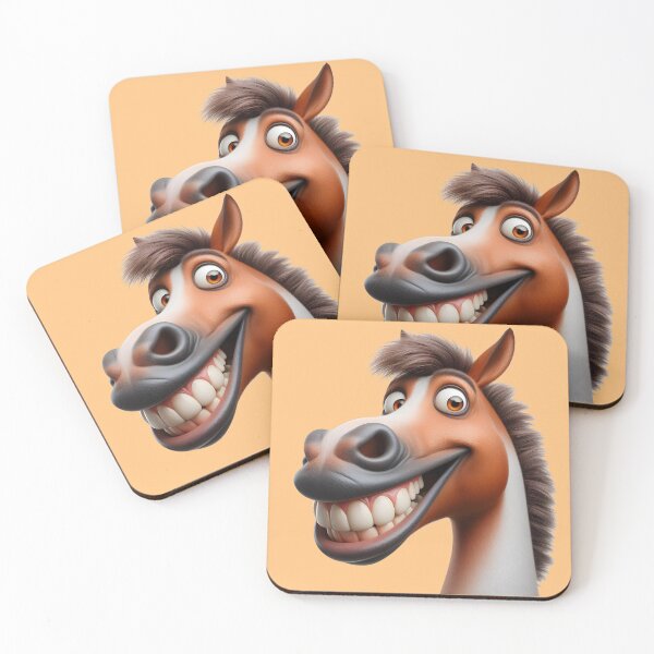 Item preview, Smile horse head designed and sold by manwithcolors.