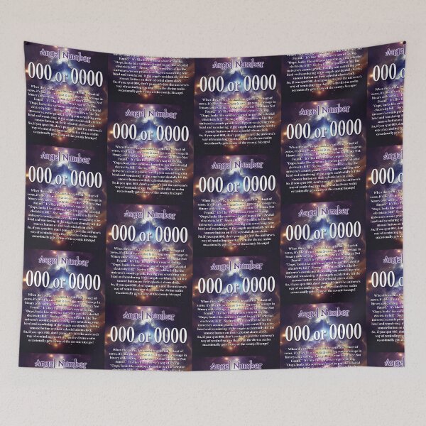 Item preview, Funny description for the Angel number 000 designed and sold by OCNau.