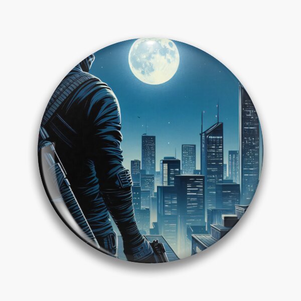 Item preview, Modern Comic Art, Ninja on the Roof 2 designed and sold by Salimgor Hangaround Music.
