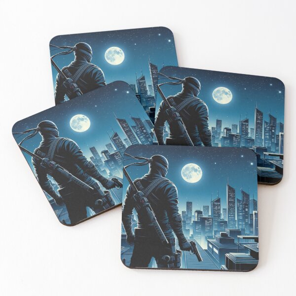 Item preview, Modern Comic Art, Ninja on the Roof 2 designed and sold by Salimgor Hangaround Music.