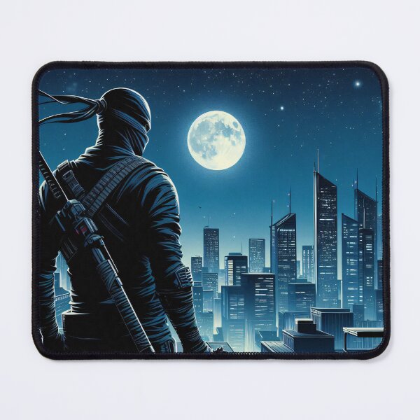 Item preview, Modern Comic Art, Ninja on the Roof 2 designed and sold by Salimgor Hangaround Music.