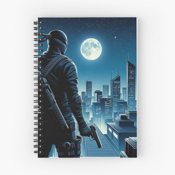 Item preview, Modern Comic Art, Ninja on the Roof 2 designed and sold by Salimgor Hangaround Music.