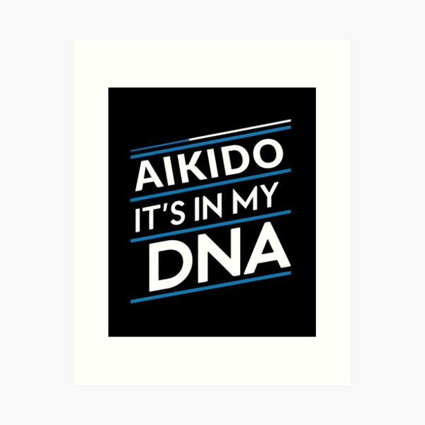 Artikel-Vorschau von Aikido liegt in meiner DNA, designt und verkauft von greenbluearts.