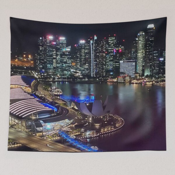 Item preview, Singapore - Singapura - Lion City Night Scapes #2 designed and sold by TheHappyK.