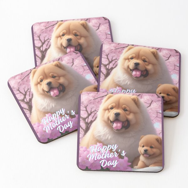 Item preview, Mother's Day chow-chow dog designed and sold by Astralia.
