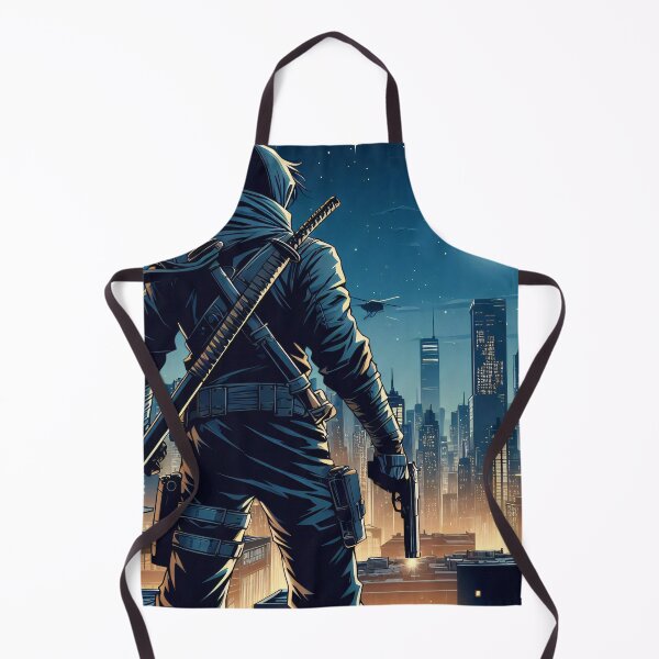 Item preview, Modern Comic Art, Ninja on the Roof 4 designed and sold by Salimgor Hangaround Music.