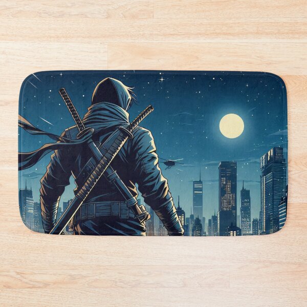 Item preview, Modern Comic Art, Ninja on the Roof 4 designed and sold by Salimgor Hangaround Music.
