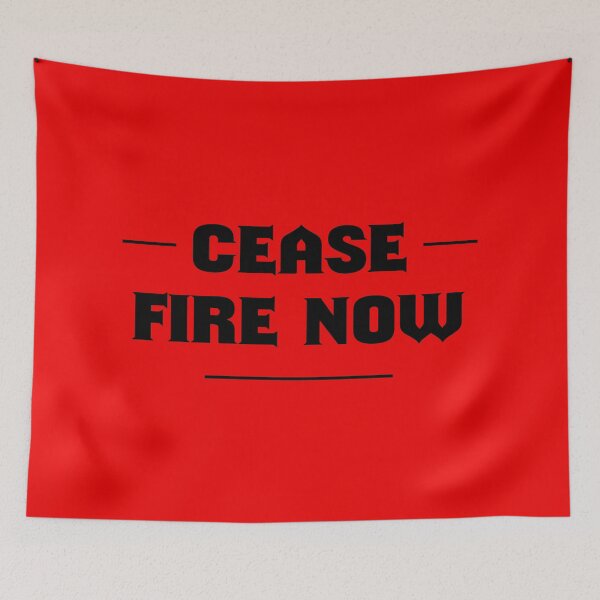Item preview, CEASEFIRE NOW designed and sold by imanooration.