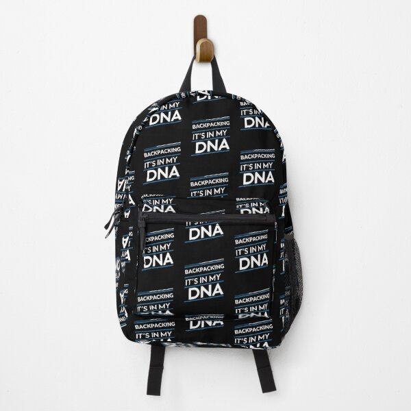 Item preview, Backpacking its in my dna designed and sold by greenbluearts.