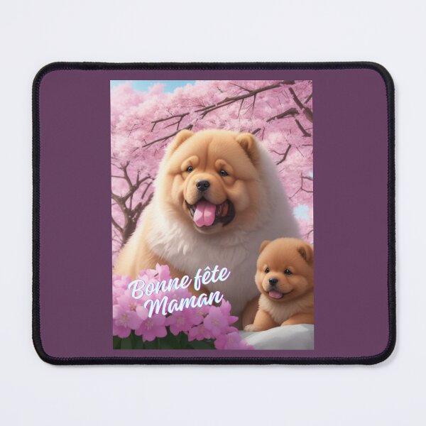 Item preview, Mother's Day French chow-chow dog designed and sold by Astralia.