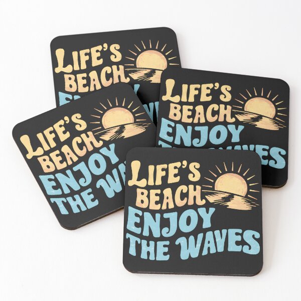 Item preview, Life's Beach Enjoy The Wave designed and sold by deviatepolo.